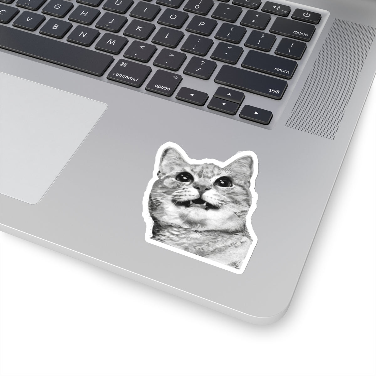 Smile cat Kiss-Cut Sticker