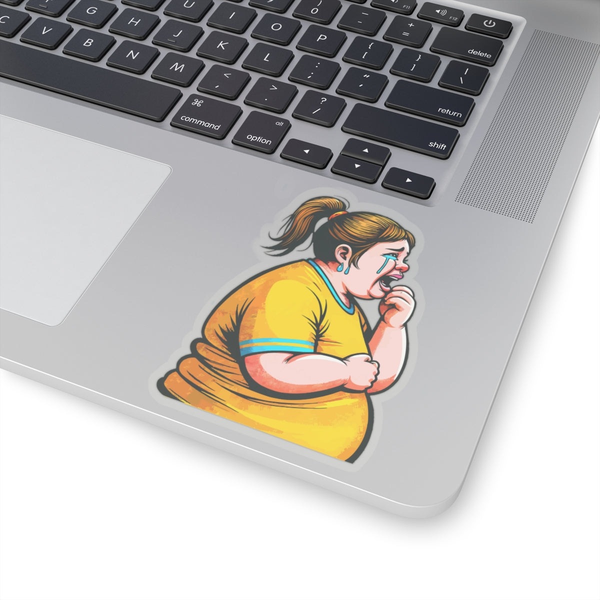 When You On A Diet Belike Kiss-Cut Stickers