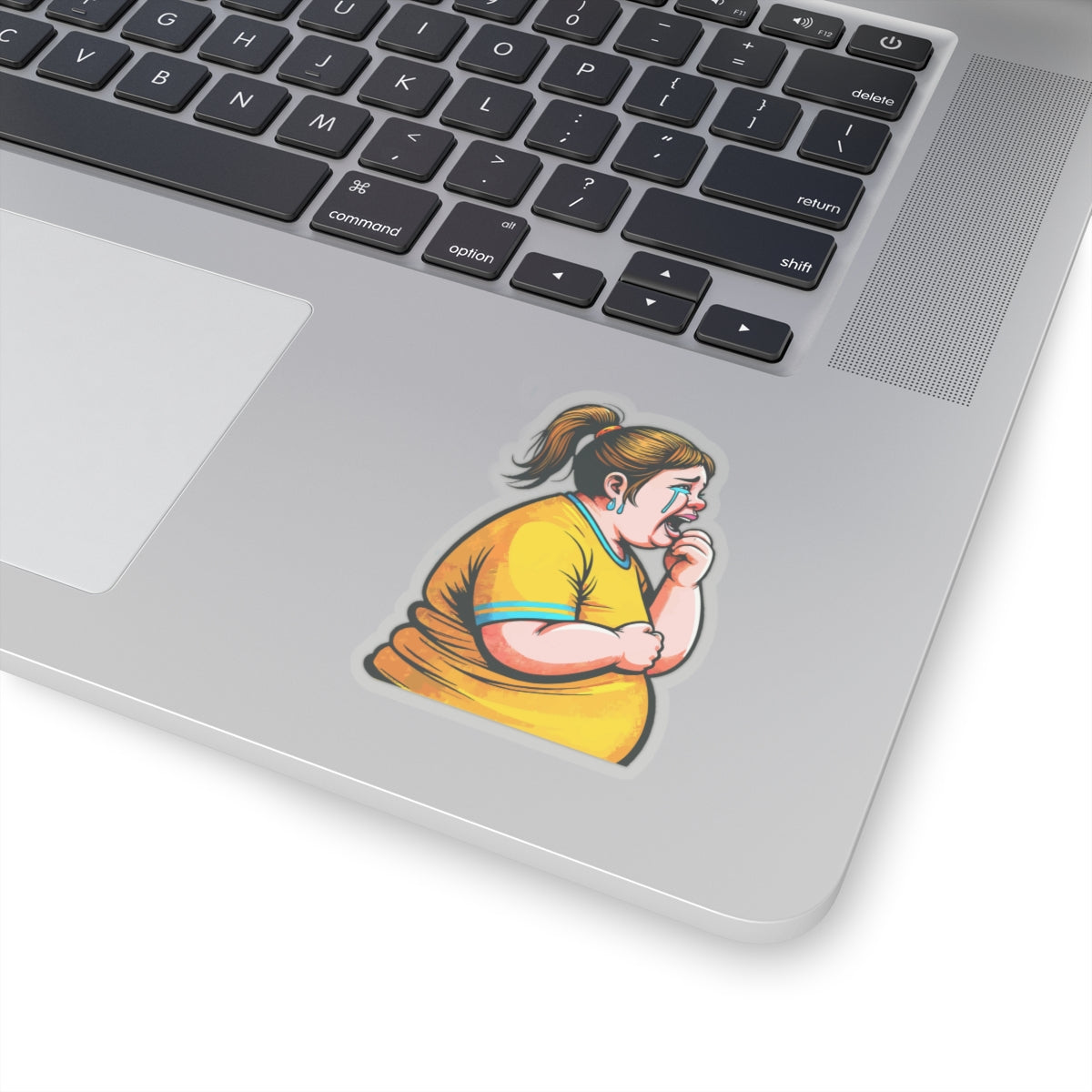 When You On A Diet Belike Kiss-Cut Stickers
